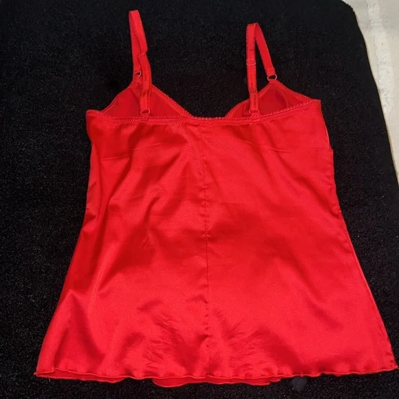 DOLCE & GABBANA RED HEART RHINESTONE TANK - Picture 11 of 16